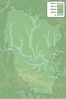 Kamianka is located in Luhansk Oblast