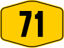 Federal Route 71 shield}}