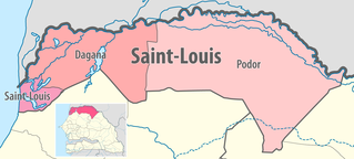 Location in the Saint-Louis Region
