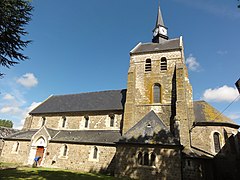 L'église de Mortiers.