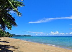 La plage de N'Gouja.