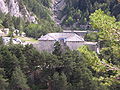 Redoute Marie-Thérèse, vue depuis le fort Victor-Emmanuel.