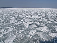 Drift ice off Abashiri