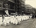 Black Cross Nurses' parade, 1922