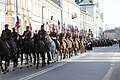 Squadron escorting the coffin of former Prime Minister of Poland Jan Olszewski during his funeral ceremony in February 2019.