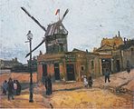 Le Moulin de la Galette 1886 Kröller-Müller Museum, Otterlo, Pays-Bas (F227)