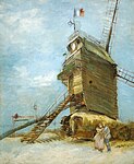 French Impressionism, Le Moulin de la Galette, Van Gogh, 1886–1887