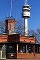 Die ehemalige Marinesignalstelle der Kaiserlichen Marine an der Ersten Einfahrt in Wilhelmshaven, jetzt Lotsenstation