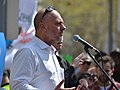 Tim Flannery speaking at the Peoples Climate March in Melbourne