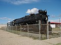 Amarillo, Texas. Side view of Santa Fe 5000 on static display, October 2002.