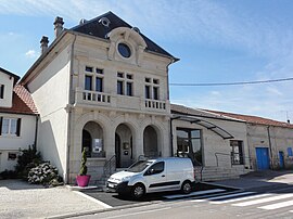 The town hall in Andernay