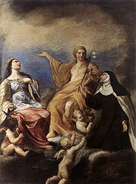 De tre Magdalenorna (1634). Galleria Nazionale d'Arte Antica.