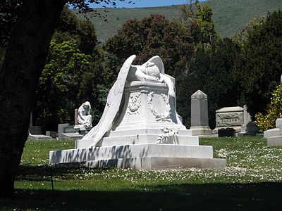 Pool Monument, Cypress Lawn Memorial Park, Colma, California