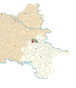 Location of Antin