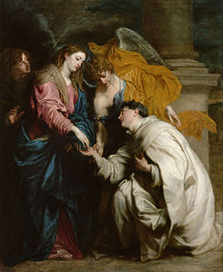 The Vision of the Blessed Hermann Joseph, by Anthony van Dyck