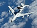 Air-mobile radar (Boeing E-3 Sentry with rotating radar dome)