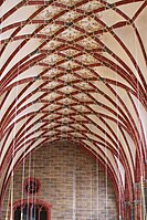 Bremen Cathedral, Germany – north aisle, a reticular (net) vault with intersecting ribs