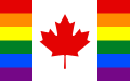 加拿大彩虹驕傲旗