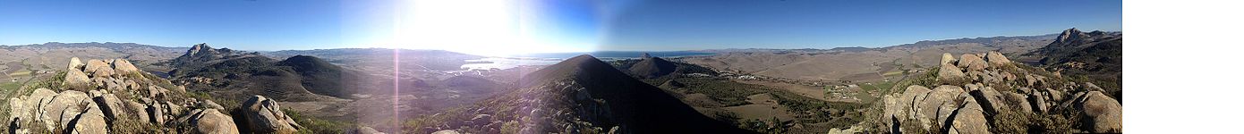 Vista dalla cima del Cerro Cabrillo.