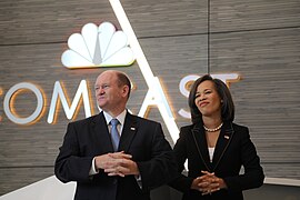 Chris Coons with Lisa Blunt Rochester