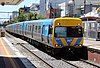 Sandringham bound comeng arriving at Prahran platform 2