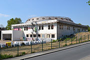 Zentralmoschee im Bau im April 2011