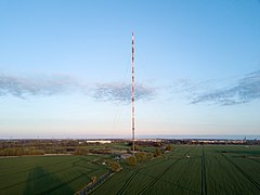 Stahlgittermast Sender Rostock-Toitenwinkel