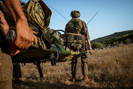 Egoz soldiers during an exercise