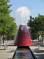 Fontana all'interno del Parque das Nações