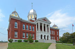 The Gasconade Courthouse in Hermann, Missouri Rhineland