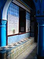 Intérieur de la synagogue de la Ghriba à Djerba