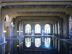 La piscina romana bajo techo