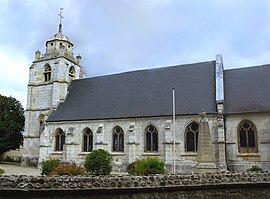 The church in Hénouville