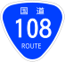 National Route 108 shield