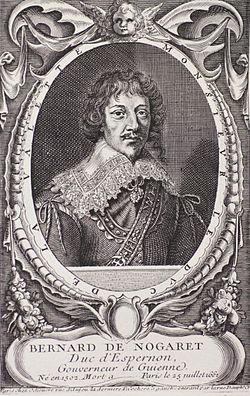 Image illustrative de l’article Bernard de Nogaret de La Valette d'Épernon