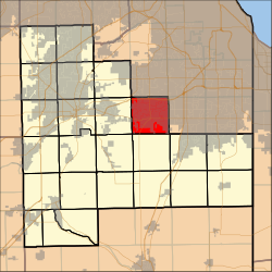 Location in Will County