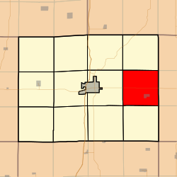 Location in Clarke County