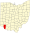 Clermont County map