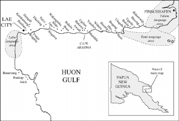 Mapa da Língua Bukawa