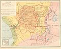 Districts of the Belgian Congo in 1914