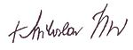 Signature de Miloslav Vlk