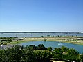 View from the Linam Room of the Collins Learning Center.