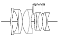 ノクトン35mmF1.2アスフェリカルの構成図