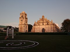 Paoay Church sunset