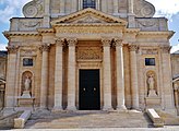 Baroque portico of the Church of the Val-de-Grâce (Paris)