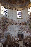 Interior view of the Trinity Church in Pervitino.