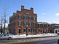 The c. 1826 Phoenix Hotel marks Pittsford's Four Corners intersection. The building is one of the finest Federal style structures surviving in Western New York.