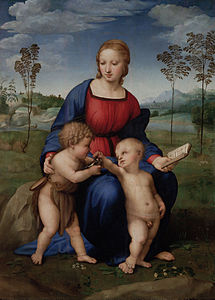 Madonna del cardellino, by Raphael
