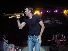 Braun performing in 2005