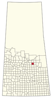 Location of the RM of Star City No. 428 in Saskatchewan